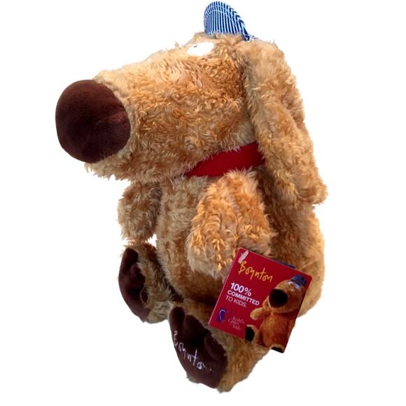 Boynton Plush Dog Railroad Train Conductor Hat w/Tag - Picture 5 of 11